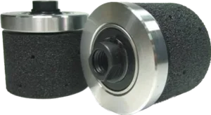 2-inch vacuum-brazed diamond drum wheel for efficient granite polishing.