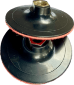 4-inch rigid backup pad for efficient sanding and polishing applications.