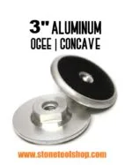 3 inch aluminum back pad for ogee polishing