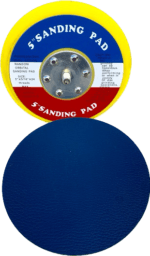 5-inch Makita vinyl backup pad for efficient sanding and polishing.