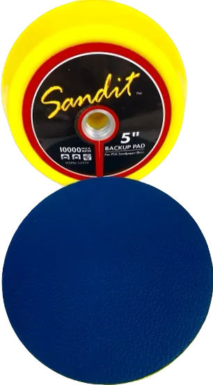 5-inch vinyl sandit back pad for enhanced comfort and support.