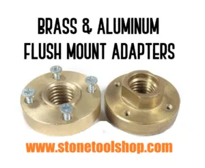 flush mount adaptor for diamond blades