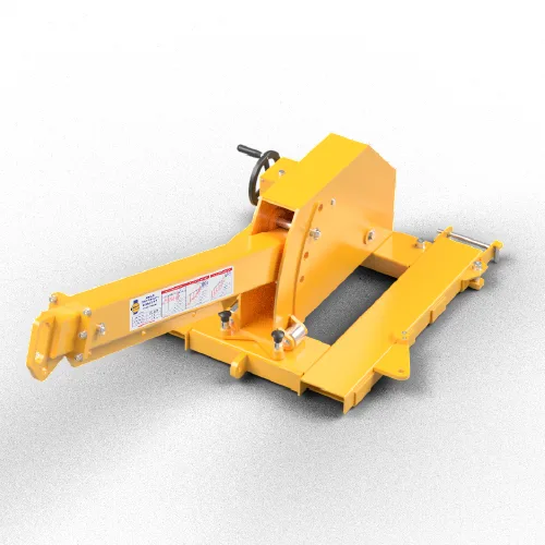 Abaco forklift boom ATPSF35 Abaco ATPSF35 forklift boom in yellow, designed for heavy lifting and material handling.