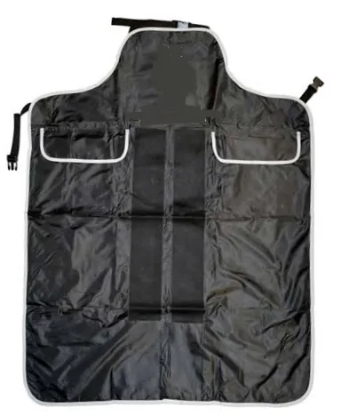 Durable nylon apron with Velcro for cooking and crafting. Perfect kitchen accessory.