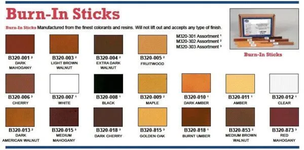 Colorful burn-in sticks arranged artistically for enhancing ambiance and creativity in projects.