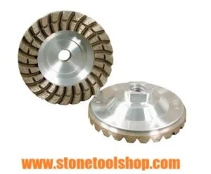 turbo cup wheel marble granite quartz