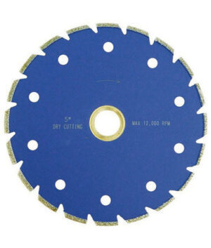 Electroplated blade marble knife, 5-inch cutting tool for precision kitchen tasks.