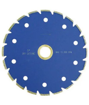 Electroplated blade marble knife, 5-inch cutting tool for precision kitchen tasks.