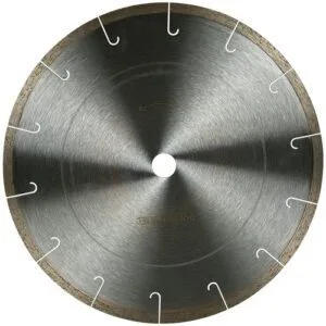 Premium j-slot diamond blade for porcelain cutting.
