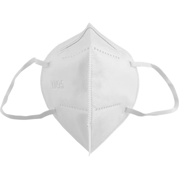 N95 dust mask for filtration and protection against airborne particles and pollutants.
