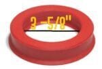 Large rubber suction drilling ring for effective drilling and industrial applications.