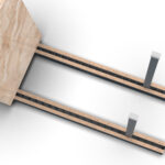 Abaco_slab_rack_BSR010 for storing marble granite and quartz slabs