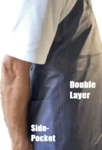Granite Shop Apron with Pockets for Fabrication Stone Apron