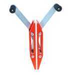 Double-handed giant carry clamps for efficient lifting and handling of heavy materials.