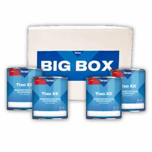 Tenax® Adhesive Tixo XE Transparent Knife Grade Big Box | 4 x 1.25 Gallon