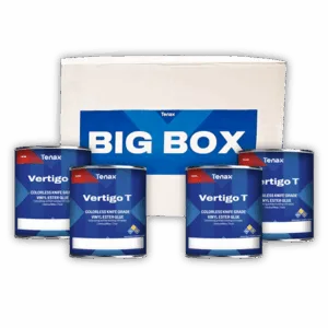 Tenax® Adhesive Vertigo T Knife Grade Big Box | 4 x 1.25 Gallon