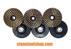 Metal Dot Diamond Pad_granite
