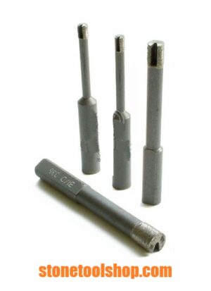 Stone Tool Shop 6 non_coring_diamond_bit_half_inch_shank_granite_porcelain_quartz